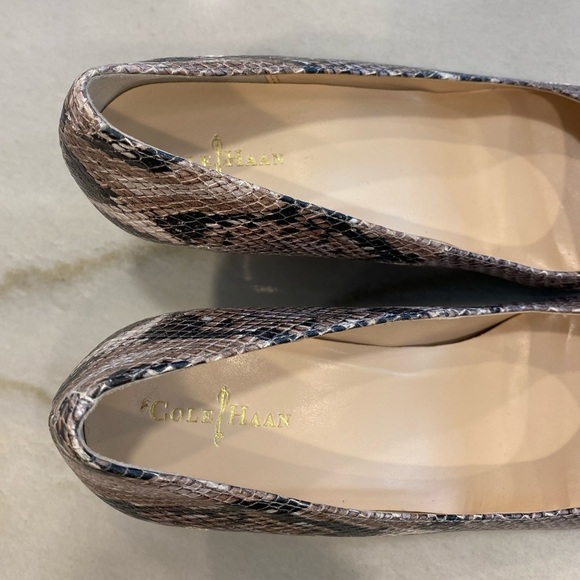 Cole Haan Snakeskin Wedges - Picture 5 of 16
